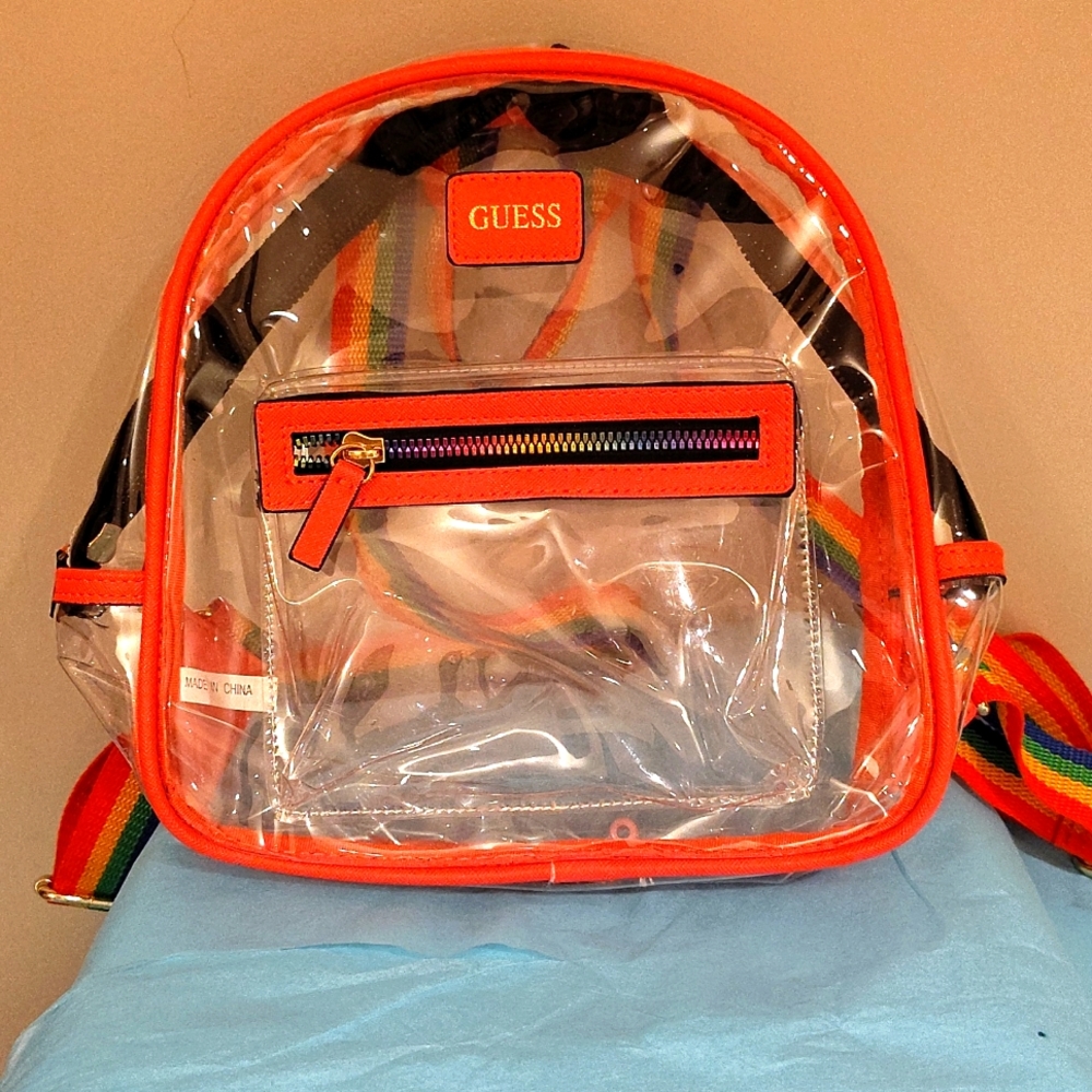 Guess Clear Backpack
